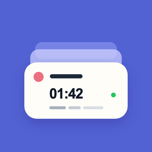 OnNoti Tracker：通知で時間記録・行動記録のアプリアイコン
