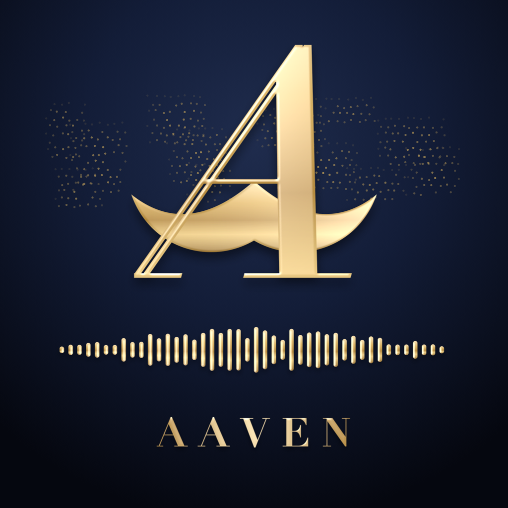 Aaven: 英語ニュース読み上げのアプリアイコン
