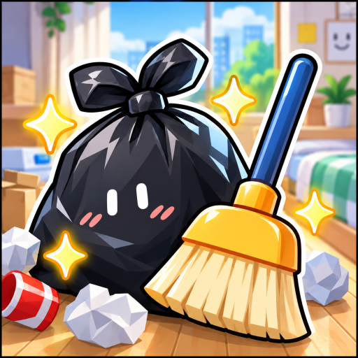 Cleaning Up! - お掃除ヒーリングゲームのアプリアイコン