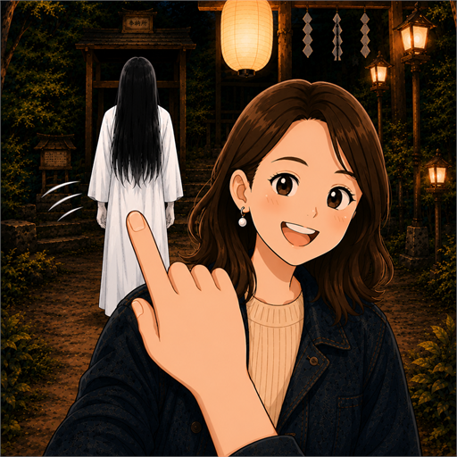 かんたん心霊写真メーカーのアプリアイコン