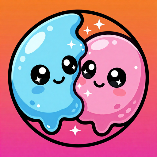 かわいいスライム：マージパズルのアプリアイコン