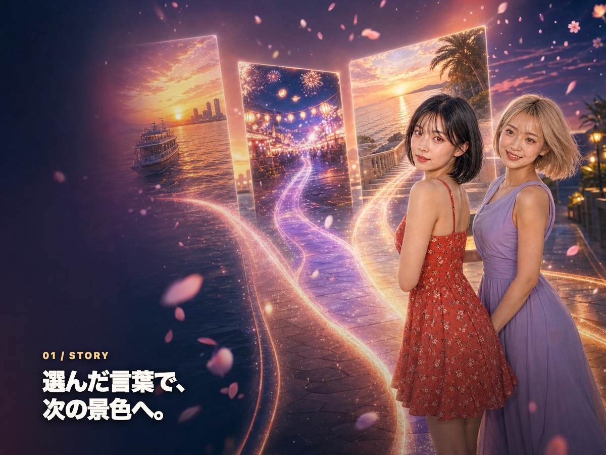 BINETSU - 実写風AI恋愛シミュレーションのスクリーンショット 2